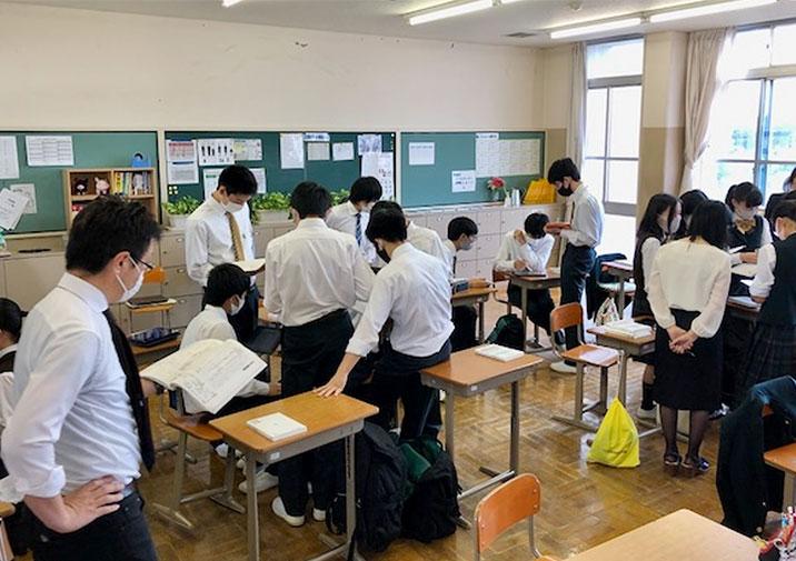 ICTの活用によるアクティブ・ラーニングを取り入れた授業風景2