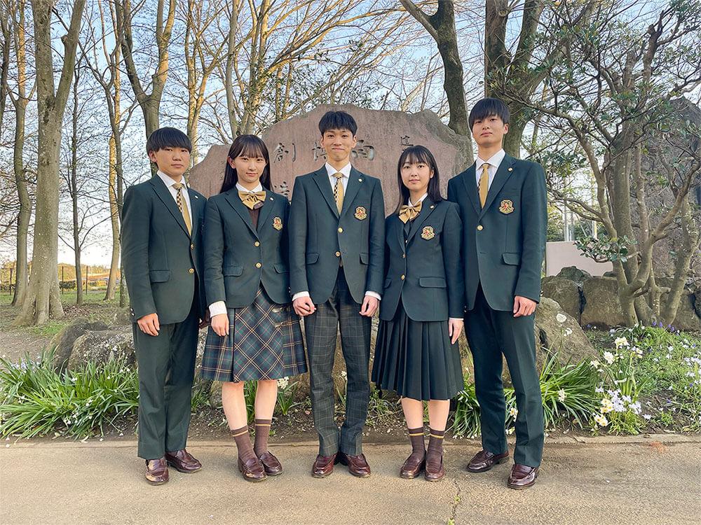 つくば秀英高等学校の生徒たち〜制服イメージ〜